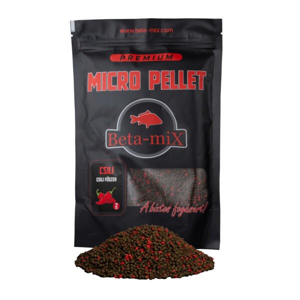 Premium-Mikropellet-Chili 2 mm - 800 g
