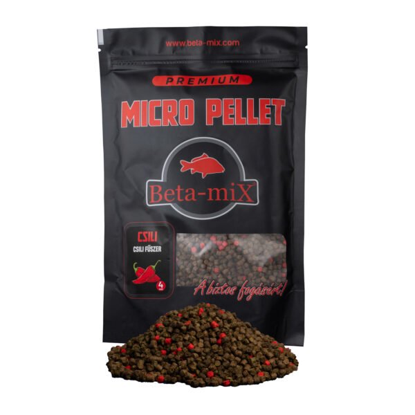 4x4mm-premium-mikropellet-csili Premium-Mikropellet-Chili 4 mm - 800 g